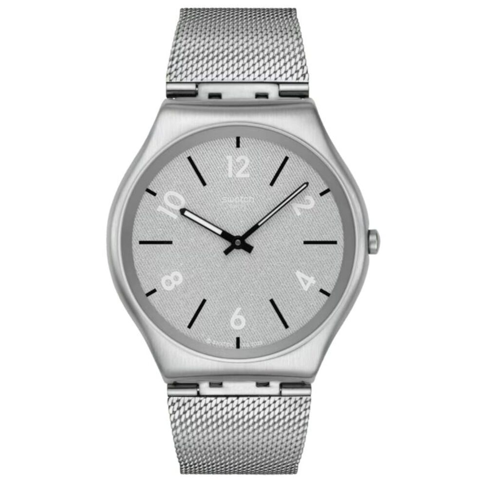 Swatch Men's Essentials Silver Dial Watch - SS07S152M